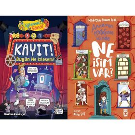 Eğlenceli Bilgi Yayınları - 3-2-1 Kayıt Bugün Ne İzlesem ve Annemin Kafasının İçinde Ne Işim Var - Haktan Kaan İçel