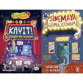 Eğlenceli Bilgi Yayınları - 3-2-1 Kayıt Bugün Ne İzlesem ve Sinemaya Gitmek İstiyorum - Haktan Kaan İçel