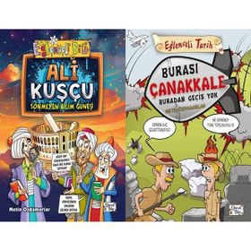Eğlenceli Bilgi Yayınları - Ali Kuşçu - Sönmeyen Bilim Güneşi ve Burası Çanakkale Buradan Geçiş Yok - Metin Özdamarlar
