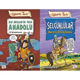 Eğlenceli Bilgi Yayınları - Alp Arslanın Yolu Anadolu ve Selçuklular - Macera Dolu Anadolu - Metin Özdamarlar