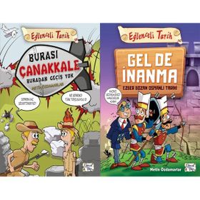Eğlenceli Bilgi Yayınları - Burası Çanakkale Buradan Geçiş Yok ve Gel De Inanma - Ezber Bozan Osmanlı Tarihi - Metin Özdamarlar