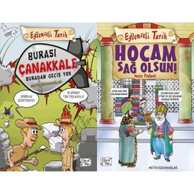 Eğlenceli Bilgi Yayınları - Burası Çanakkale Buradan Geçiş Yok ve Hocam Sağolsun İmza Padişah - Metin Özdamarlar