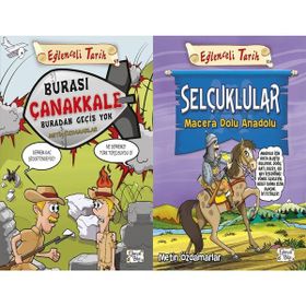 Eğlenceli Bilgi Yayınları - Burası Çanakkale Buradan Geçiş Yok ve Selçuklular - Macera Dolu Anadolu - Metin Özdamarlar