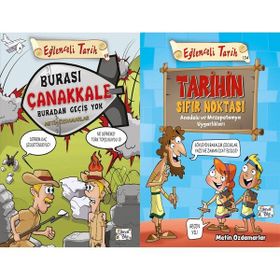Eğlenceli Bilgi Yayınları - Burası Çanakkale Buradan Geçiş Yok ve Tarihin Sıfır Noktası - Anadolu ve Mezopotamya - Metin Özdamarlar