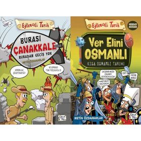 Eğlenceli Bilgi Yayınları - Burası Çanakkale Buradan Geçiş Yok ve Ver Elini Osmanlı - Kısa Osmanlı Tarihi - Metin Özdamarlar