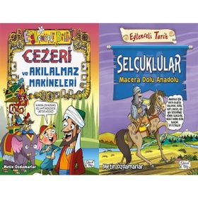 Eğlenceli Bilgi Yayınları - Cezeri ve Akılalmaz Makineleri ve Selçuklular - Macera Dolu Anadolu - Metin Özdamarlar