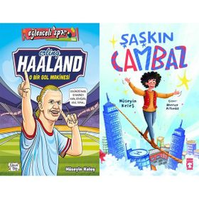 Eğlenceli Bilgi Yayınları - Erling Haaland - O Bir Gol Makinesi ve Şaşkın Cambaz - Hüseyin Keleş