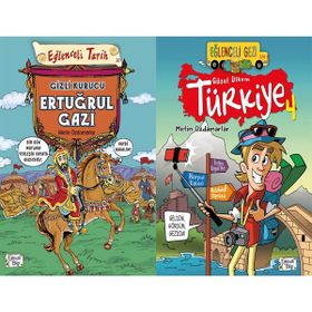 Eğlenceli Bilgi Yayınları - Gizli Kurucu Ertuğrul Gazi ve Güzel Ülkem Türkiye 4 - Metin Özdamarlar