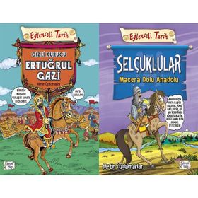 Eğlenceli Bilgi Yayınları - Gizli Kurucu Ertuğrul Gazi ve Selçuklular - Macera Dolu Anadolu - Metin Özdamarlar