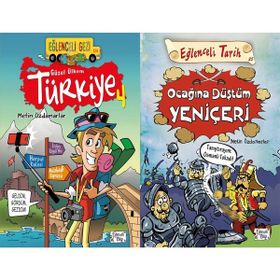 Eğlenceli Bilgi Yayınları - Güzel Ülkem Türkiye 4 ve Ocağına Düştüm Yeniçeri - Metin Özdamarlar