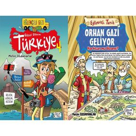 Eğlenceli Bilgi Yayınları - Güzel Ülkem Türkiye 4 ve Orhan Gazi Geliyor - Metin Özdamarlar