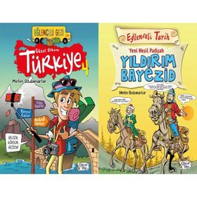 Eğlenceli Bilgi Yayınları - Güzel Ülkem Türkiye 4 ve Yeni Nesil Padişah Yıldırım Bayezid - Metin Özdamarlar
