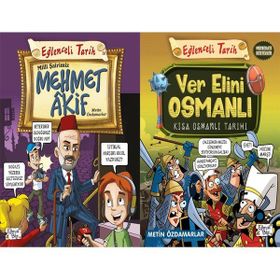 Eğlenceli Bilgi Yayınları - Milli Şairimiz Mehmet Akif ve Ver Elini Osmanlı - Kısa Osmanlı Tarihi - Metin Özdamarlar
