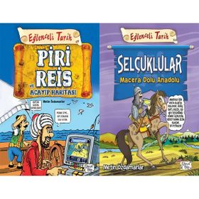 Eğlenceli Bilgi Yayınları - Piri Reis ve Acayip Haritası ve Selçuklular - Macera Dolu Anadolu - Metin Özdamarlar