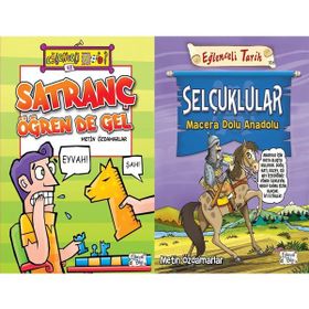 Eğlenceli Bilgi Yayınları - Satranç Öğren De Gel ve Selçuklular - Macera Dolu Anadolu - Metin Özdamarlar