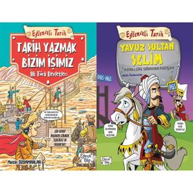 Eğlenceli Bilgi Yayınları - Tarih Yazmak Bizim İşimiz - İlk Türk Devletleri ve Yavuz Sultan Selim - Hayallere Sığmayan Padişah - Metin Özdamarlar