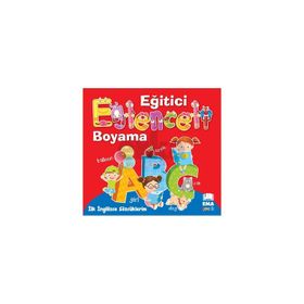 Eğlenceli Bilgili Boyama - İlk İngilizce Sözcüklerim - kollektif