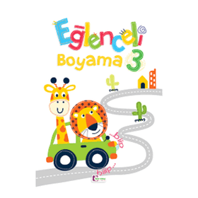 Eğlenceli Boyama 3 Mor Elma Yayıncılık