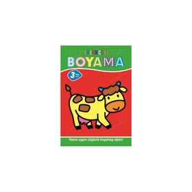 Eğlenceli Boyama - 3 Yaş Üstü 4'lü Pastel Boya Hediyeli - Kolektif
