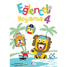 Eğlenceli Boyama 4-Mor Elma Yayınları