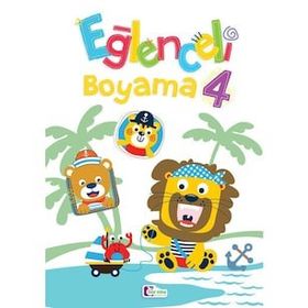 Eğlenceli Boyama 4-Mor Elma Yayınları