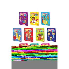 Eğlenceli Boyama Seti - 10 Kitap Takım - Kolektif