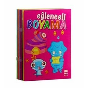 Eğlenceli Boyama Seti - 10 Kitap Takım - Kolektif