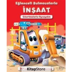 Eğlenceli Bulmacalarla İnşaat - Çıkartmalarla Oynayalım