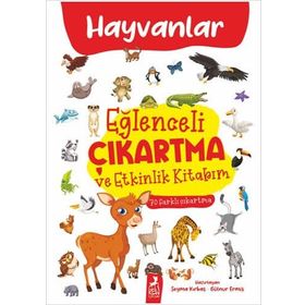 Eğlenceli Çıkartma ve Etkinlik Kitabım Hayvanlar Ren Çocuk