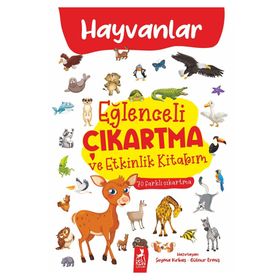 Eğlenceli Çıkartma ve Etkinlik Kitabım Hayvanlar Ren Çocuk
