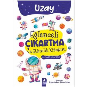 Eğlenceli Çıkartma ve Etkinlik Kitabım Uzay Ren Çocuk
