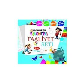 Eğlenceli Faaliyet Seti - Mavi Kitap - 3+ Yaş - Kolektif