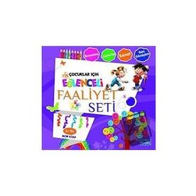 Eğlenceli Faaliyet Seti - Mor Kitap - 5+ Yaş - Kolektif