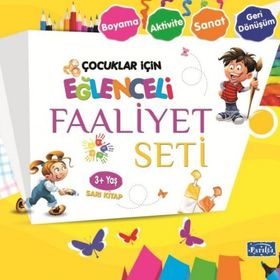 Eğlenceli Faaliyet Seti - Sarı Kitap - 3+ Yaş - Kolektif