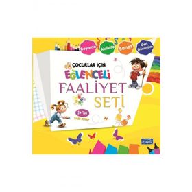 Eğlenceli Faaliyet Seti - Sarı Kitap - 3+ Yaş - Kolektif