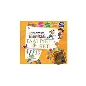 Eğlenceli Faaliyet Seti - Turuncu Kitap - 4+ Yaş - Kolektif