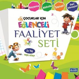 Eğlenceli Faaliyet Seti - Yeşil Kitap - 3+ Yaş - Kolektif