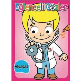 Eğlenceli Gözler Meslekler - 0-6 Yaş Yayınları