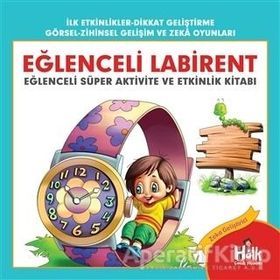 Eğlenceli Labirent-Eğlenceli Süper Aktivite ve Etkinlik Kitabı-Ferhat Çınar