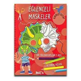 Eğlenceli Maskeler Kırmızı Kitap - kollektif