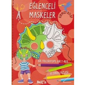 Eğlenceli Maskeler Kırmızı Kitap - kollektif