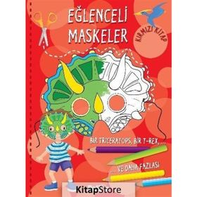 Eğlenceli Maskeler Kırmızı Kitap - kollektif