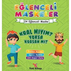 Eğlenceli Maskeler Kral Mıyım Yoksa Korsan Mı 24 Eğlenceli Maske Etkinlik Kitabı