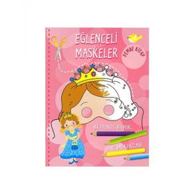 Eğlenceli Maskeler Pembe Kitap - kollektif
