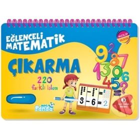Eğlenceli Matematik Çıkarma Mavi Panda Yayınları