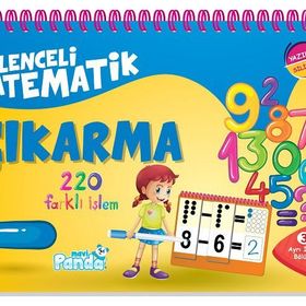Eğlenceli Matematik Çıkarma Mavi Panda Yayınları