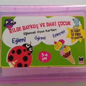 Eğlenceli Oyun Kartları Sarı - Ayça Atçı