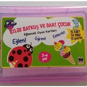 Eğlenceli Oyun Kartları Sarı - Ayça Atçı