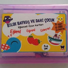 Eğlenceli Oyun Kartları Sarı - Ayça Atçı