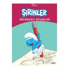Eğlenceli Oyunlar Şirinler Etkinlik Kitabı -